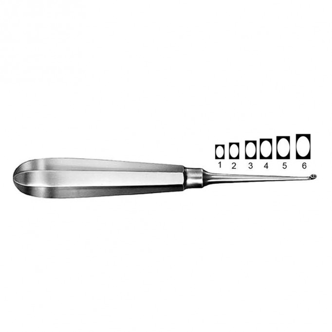 Modell USA Bone Curette