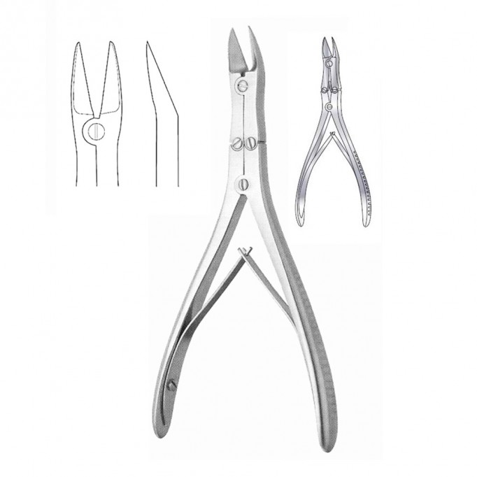 Me Indoe Bone Cutting Forceps